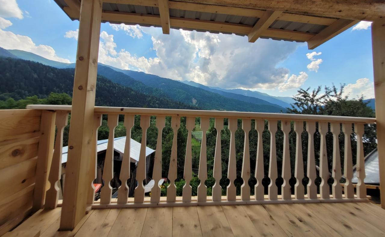 Ecohouse Svaneti 梅斯蒂亚 外观 照片